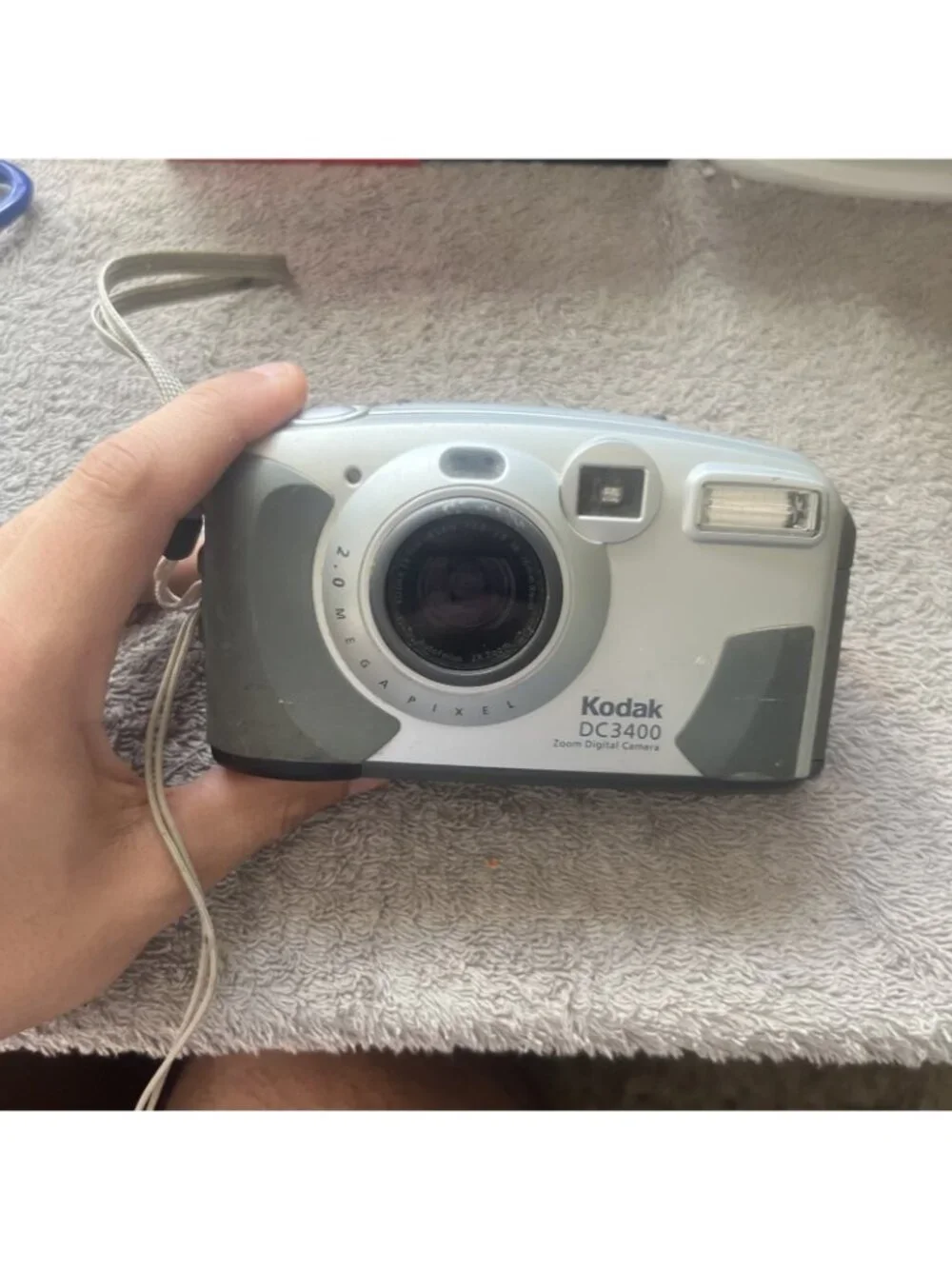 Kodak DC3400 Zoom Digital Camera 2.0 Megapixel ~ Untested